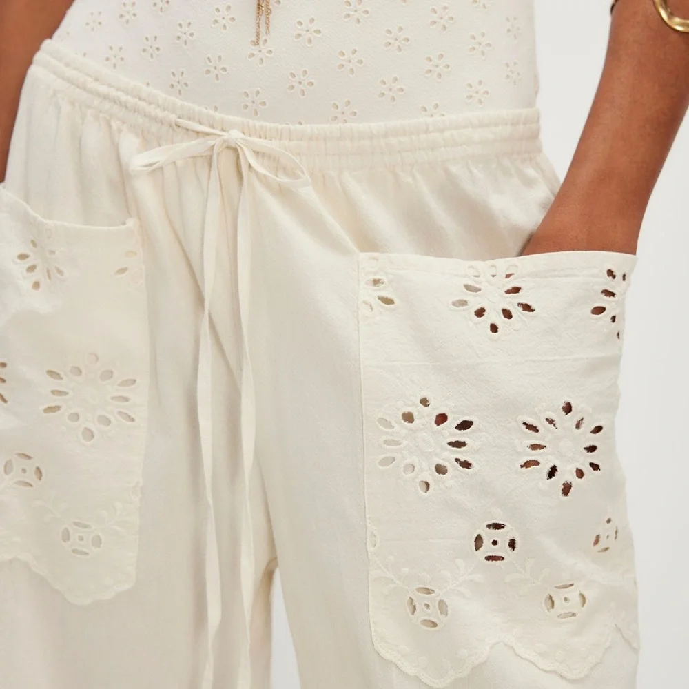 New Free People Washed Bloomers - Picture 4 of 9